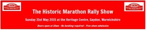 Historic Marathon Rally Show banner
