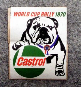 Castrol Promotional sticker featuring my mother in law
