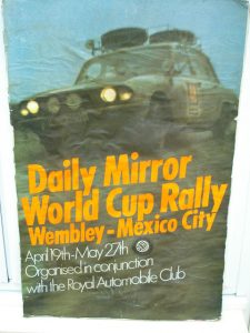 Daily Mirror World Cup Rally poster