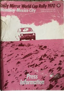 London-Mexico Press Information front cover