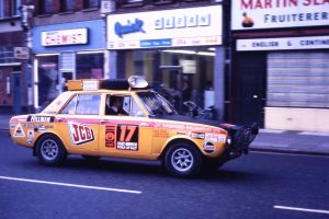 Hillman Hunter GT car 17 1970 World Cup Rally