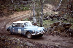 Citroen DS21 that was car 87 in the 1970 World Cup Rally.