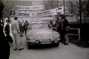 Citroen DS21 car 47 in the 1970 World Cup Rally