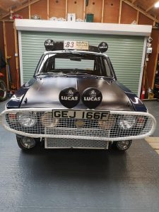 Hillman Hunter car 83 WCR 06