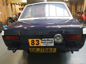 Hillman Hunter car 83 WCR 09