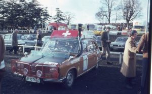Renault 16TS car 11 in the 1968 London to Sydney Marathon Rally in Australia