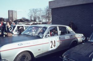 Ford Falcon XT GT in the 1968 London to Sydney Marathon Rally