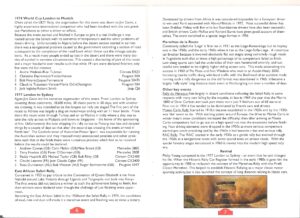 Historic Marathon Rally Show 2015 Programme page 6 and 7